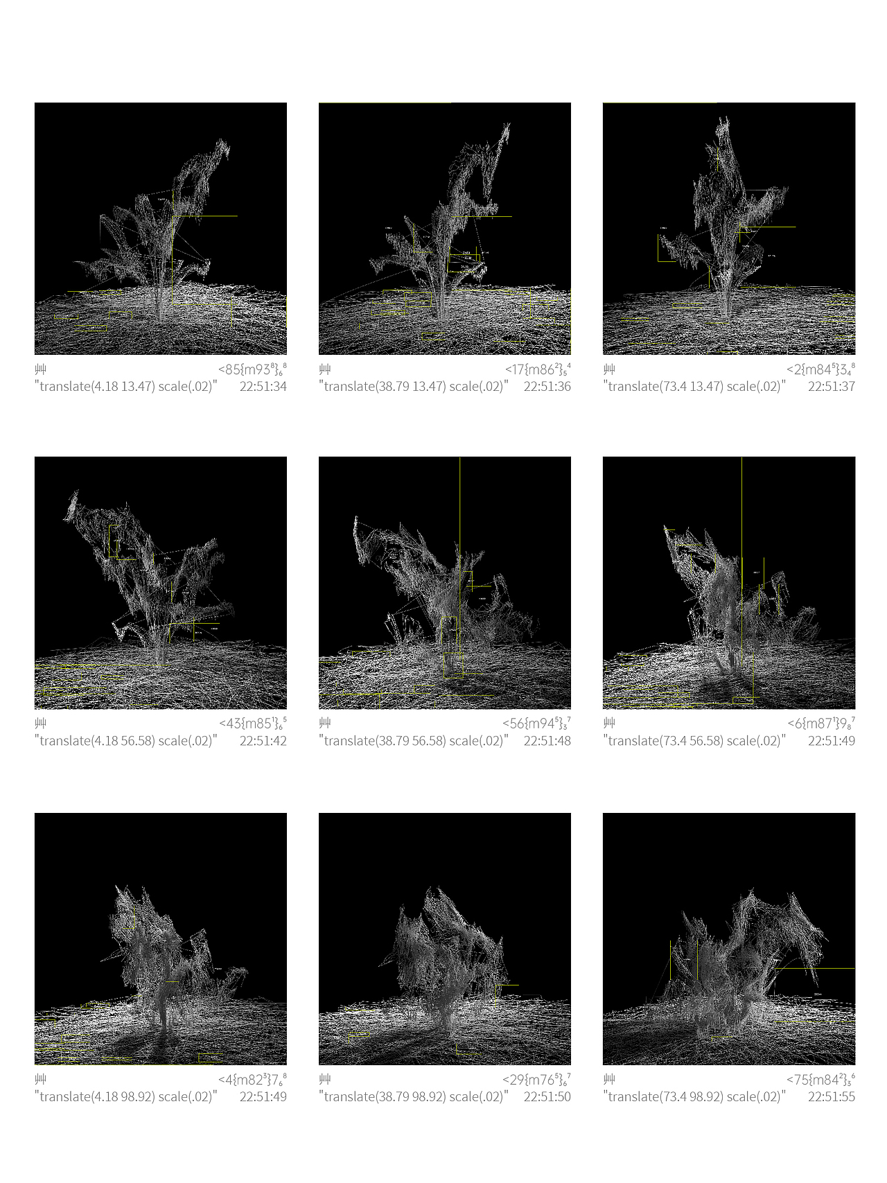 《艸荼柏沉》自然虛擬演變项目 2024（图ZMzY3Njg1OTAw） - 实验艺术 - 站酷设计师岛岛的岛原创素材 - 站酷ZCOOL