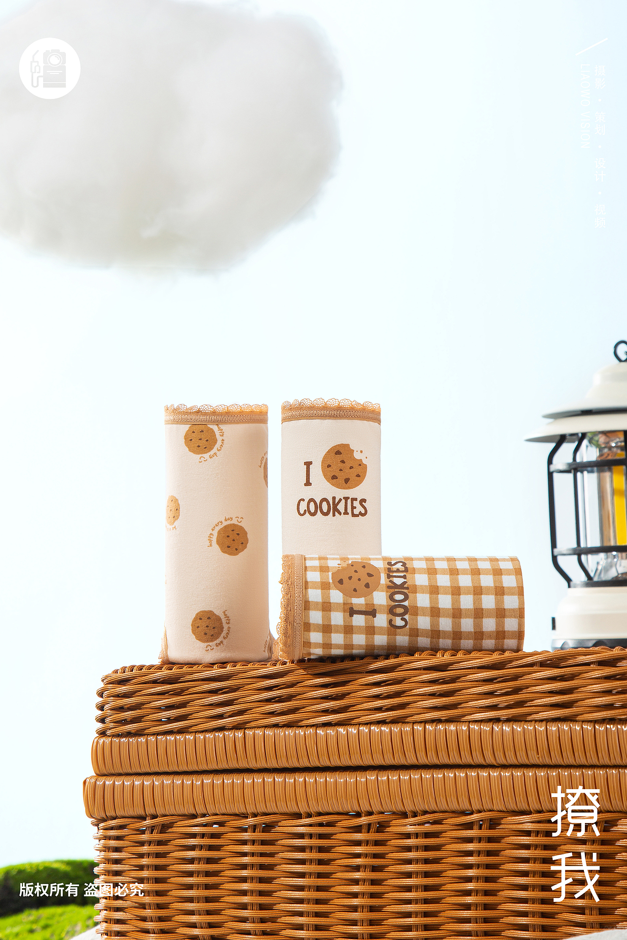 贴身衣物 | 女士内裤 x 春夏嘭嘭棉 x LIAOWO VISION