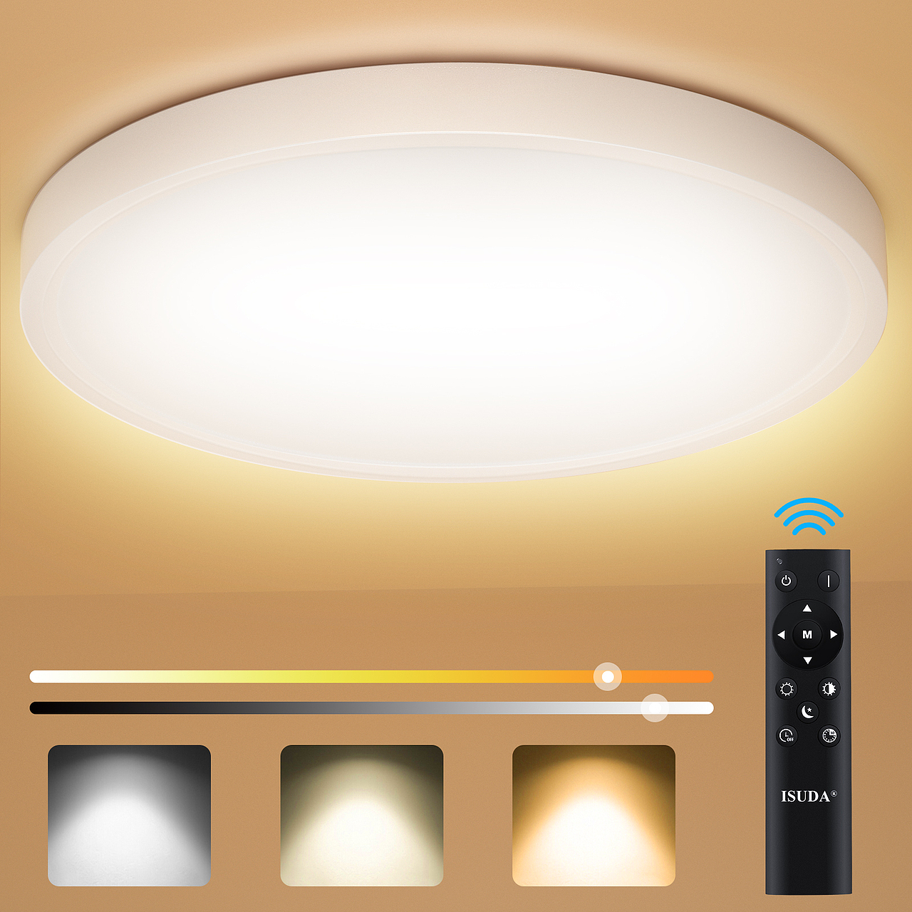 亚马逊-圆形吸顶灯