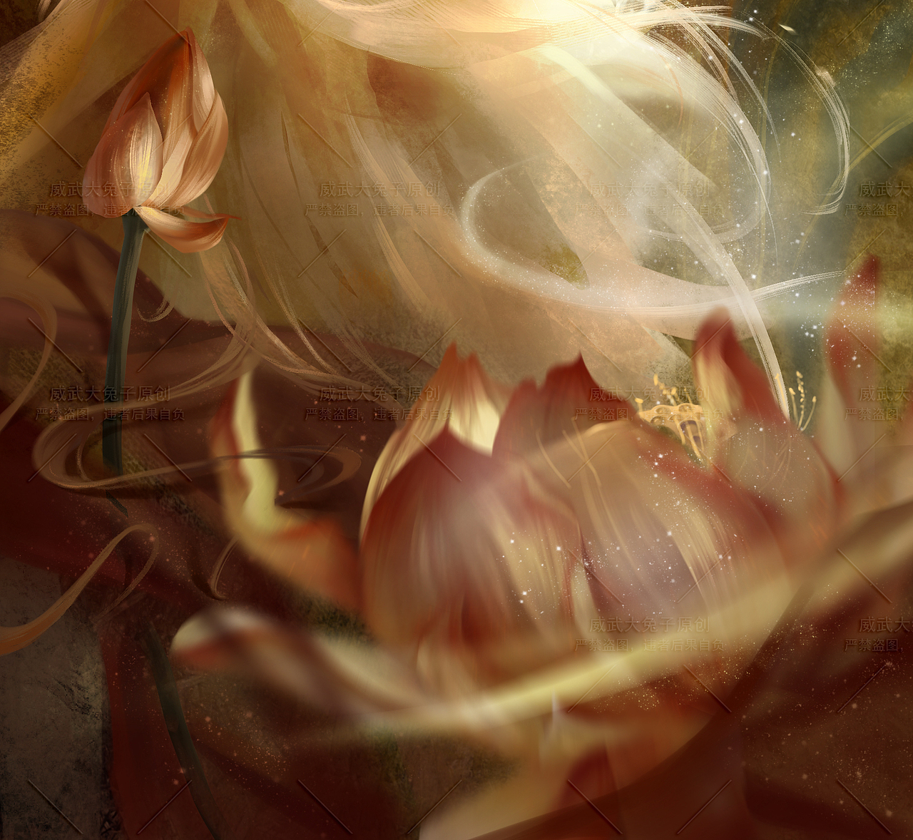 《信仰与归途》（图ZMzA4OTQ0NzUy） - 艺术插画 - 站酷设计师威武大兔子原创素材 - 站酷ZCOOL