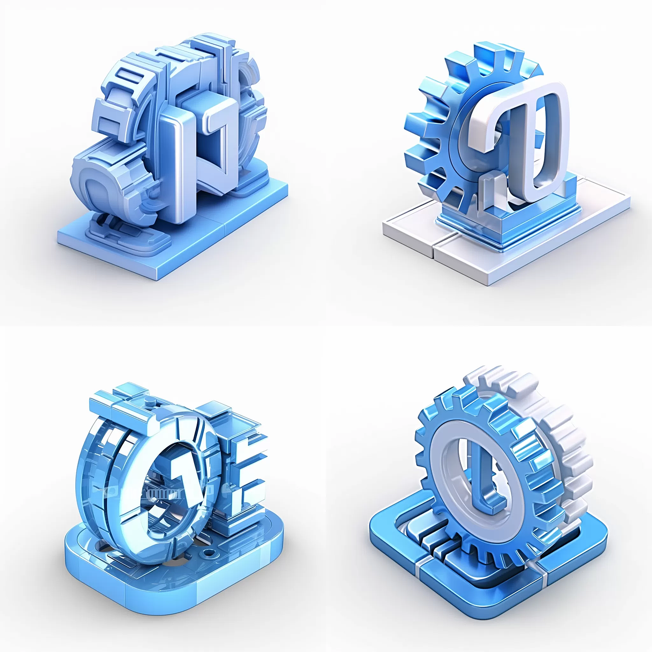 科技感3D图标（图ZMzUxNzkxNjQ4） - APP界面 - 站酷设计师奈斯hahaha原创素材 - 站酷ZCOOL
