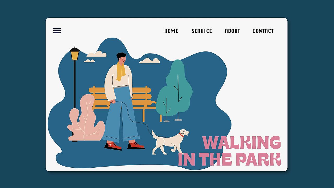 Urban City 人物插画