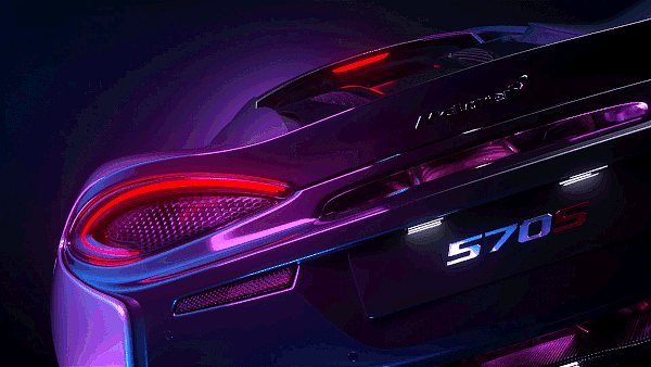 迈凯伦汽车渲染动画