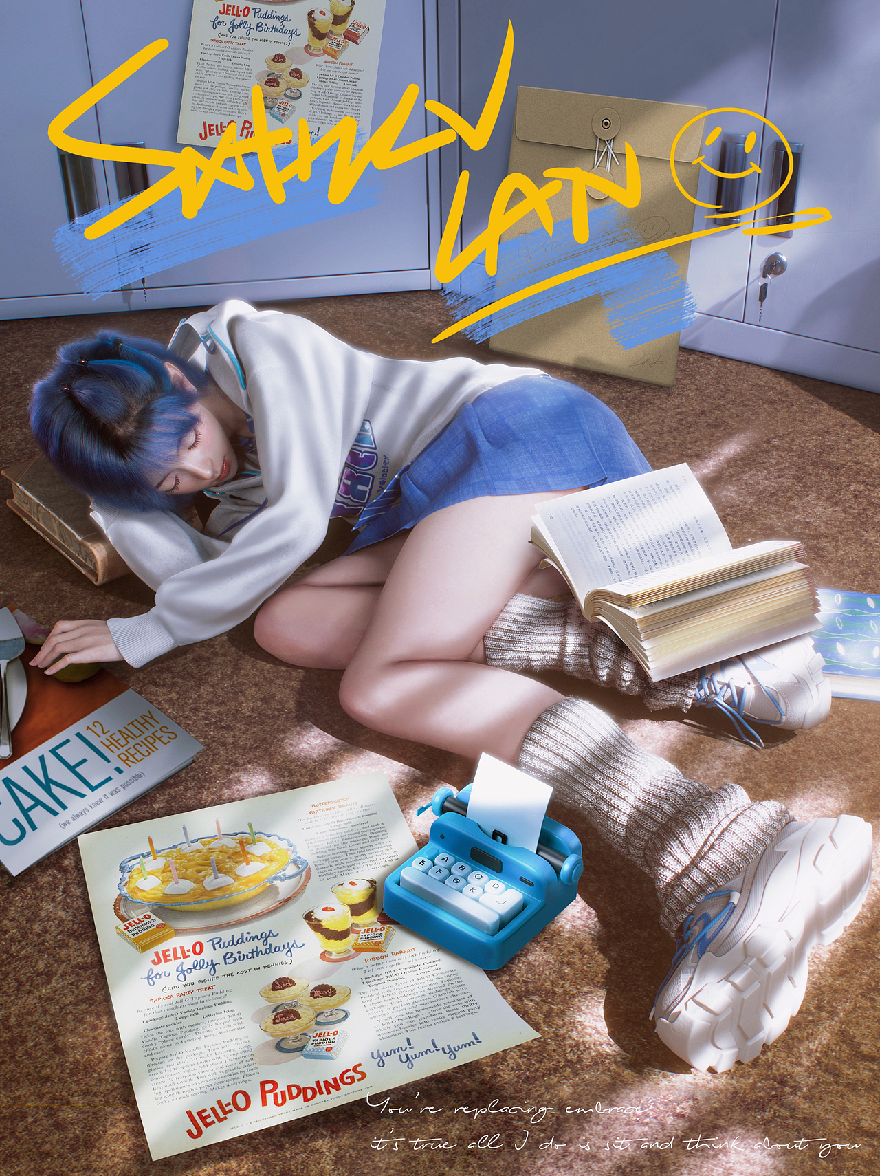 虚拟人-形象展示 | 岚の校园光影（图ZMzM1NjI4MzU2） - IP形象 - 站酷设计师第六宇速_SixthCV原创素材 - 站酷ZCOOL