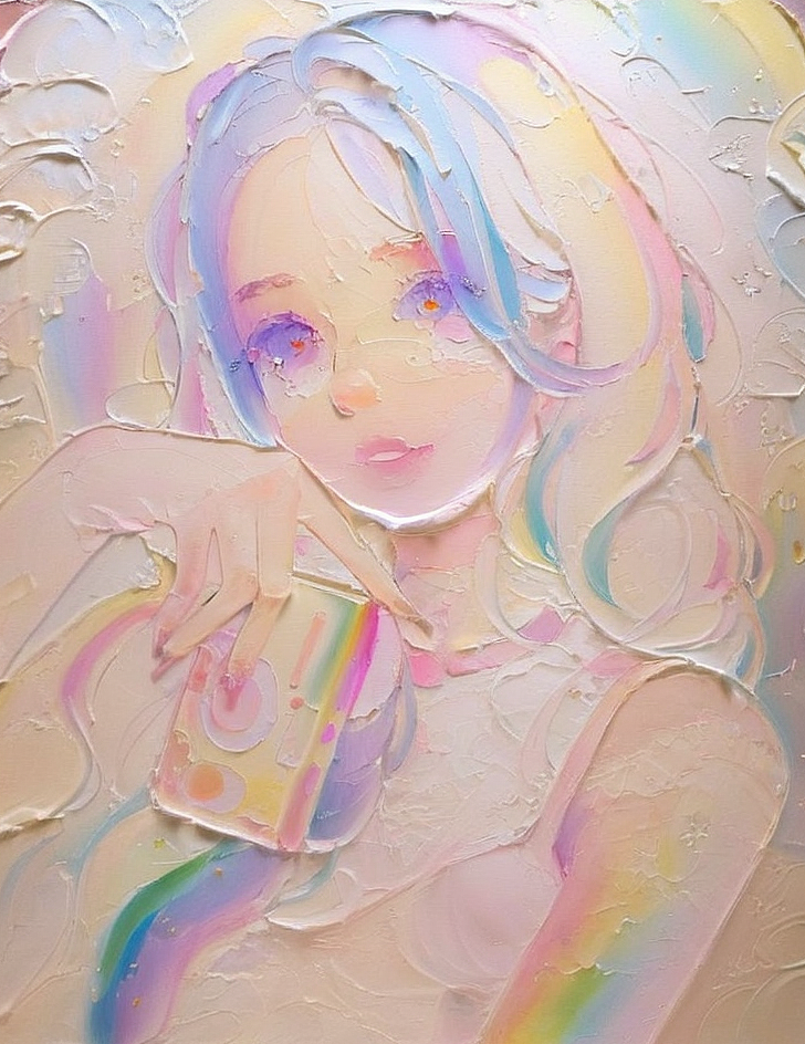 StableDiffusion插画线稿上色