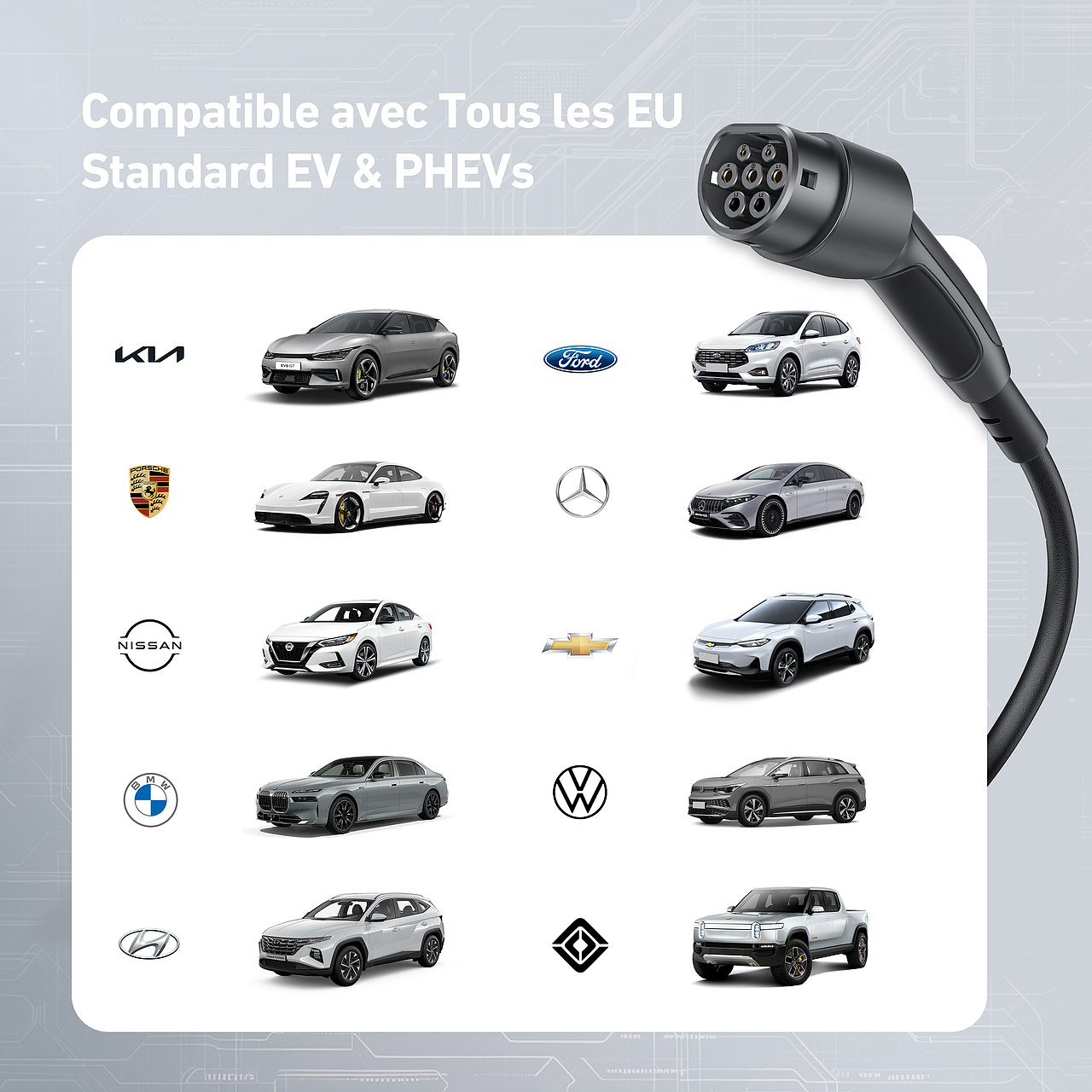 uni | EV新能源汽车充电枪亚马逊主副图/A+（图ZMzY1NTgwNjky） - 产品 - 站酷设计师YEccg图形原创素材 - 站酷ZCOOL