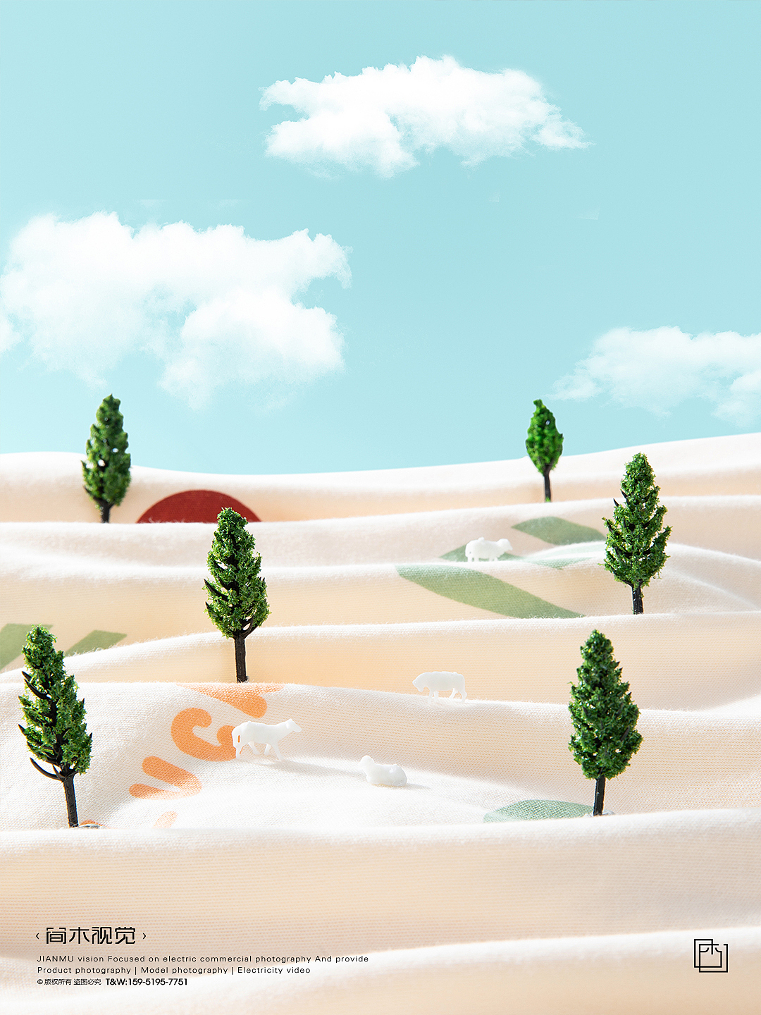 家居服产品创意摄影丨简木视觉 睡衣保暖服饰静物拍摄