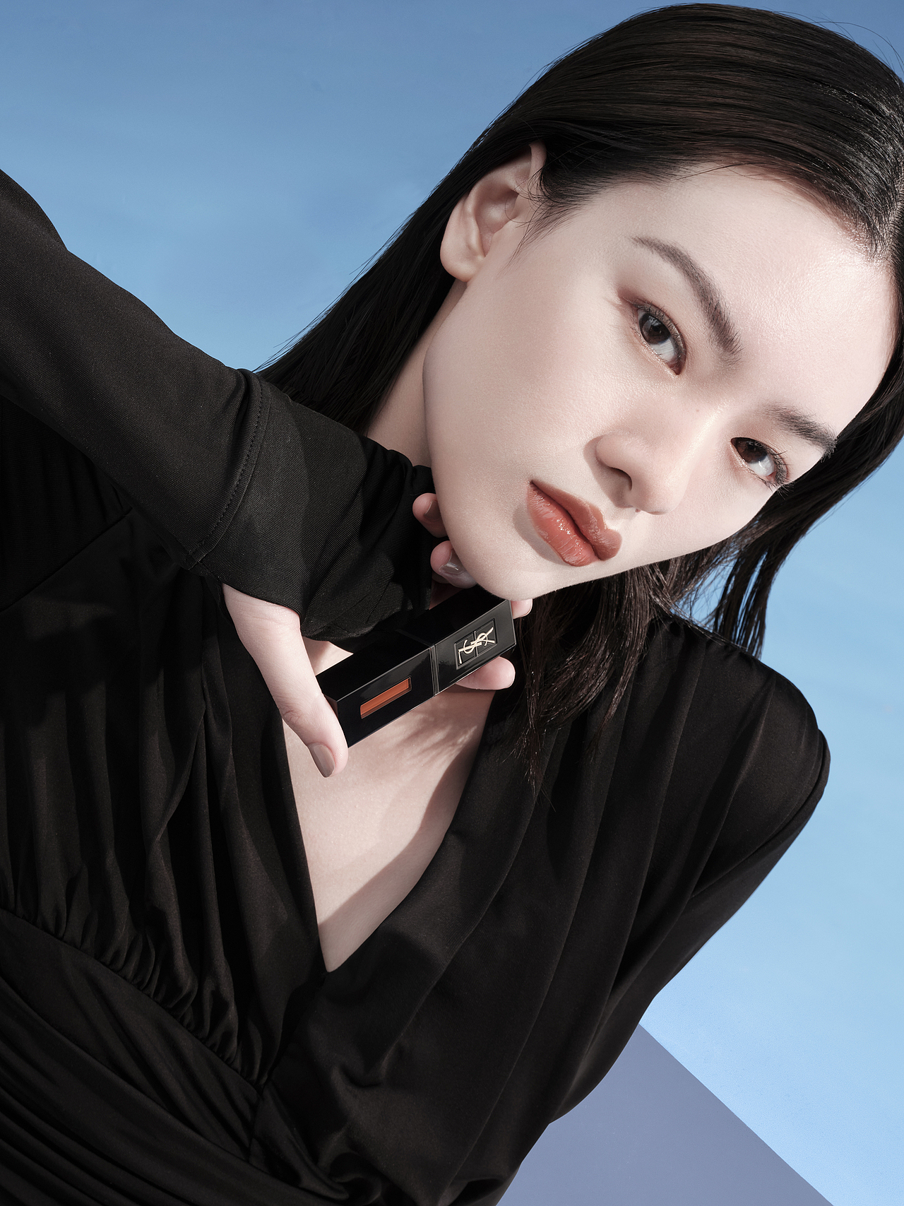 ysl&邱天美妆大片