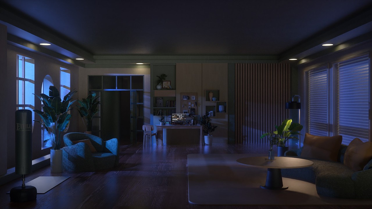 室内场景与光影