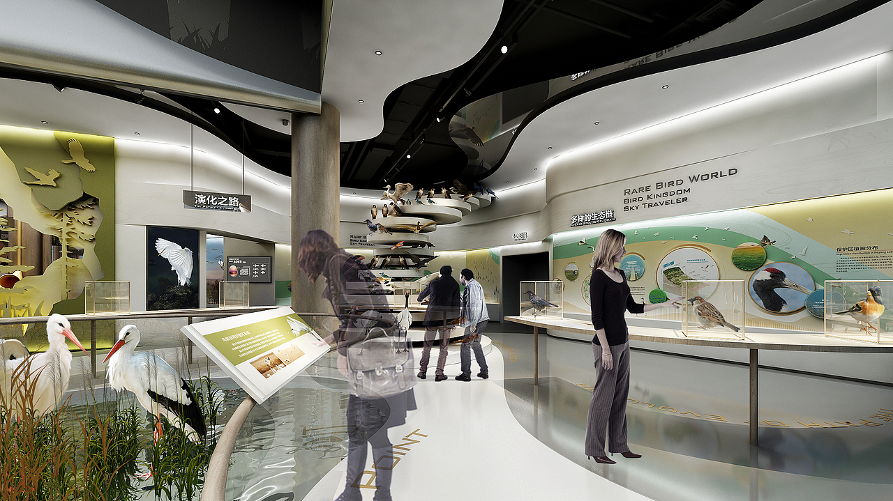 丹顶鹤生态博物馆(附模型下载ID)