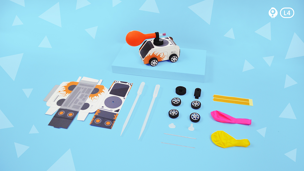 气球小车---作用力和反作用力