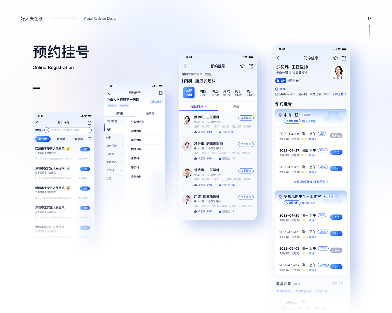 好大夫在线—APP REDESIGN