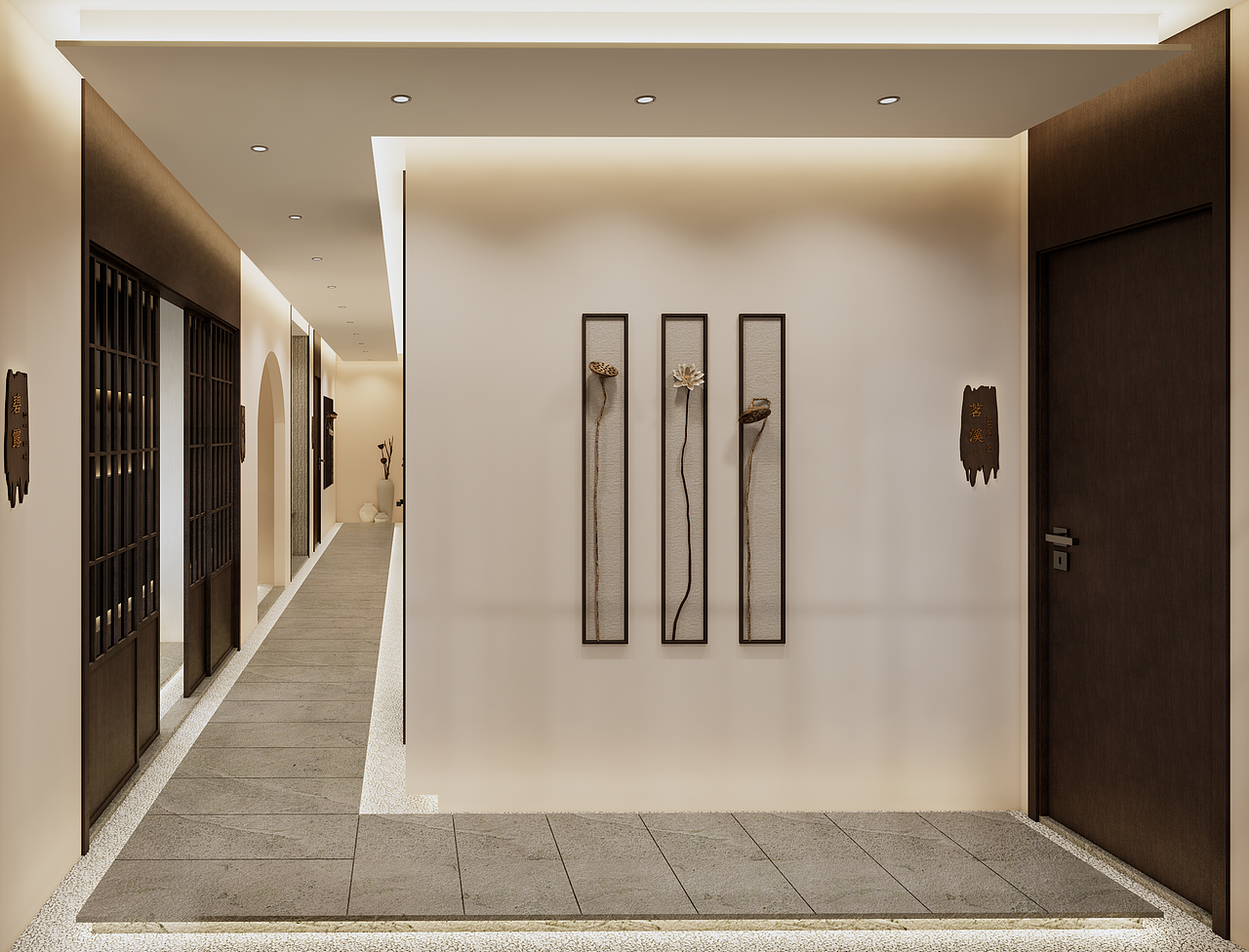 来一休共享茶室青岛乐客城店效果设计（图ZMzMyNjc3OTE2） - 商业空间设计 - 站酷设计师A桑榆原创素材 - 站酷ZCOOL