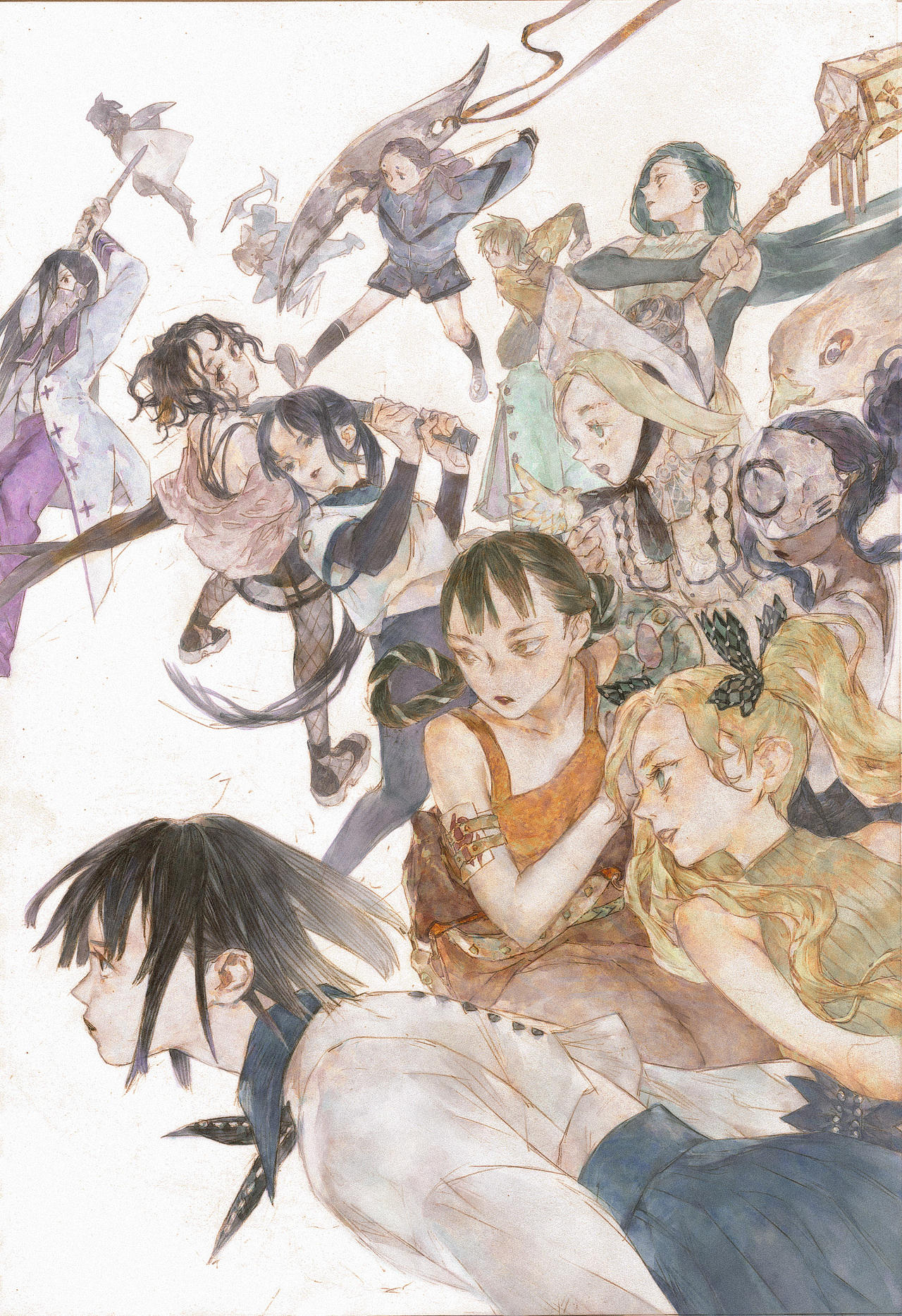 《无限未来》世界观设计（图ZMzQ3NzE5ODg4） - 艺术插画 - 站酷设计师程御迦原创素材 - 站酷ZCOOL