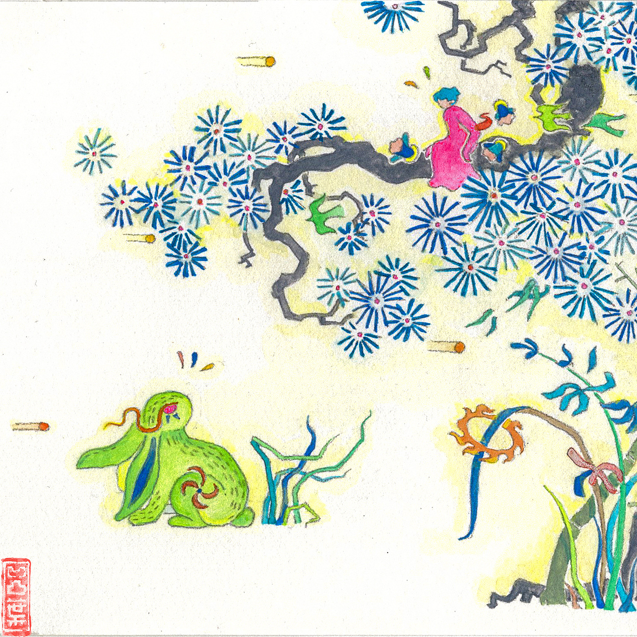 原创插画|关于兔兔