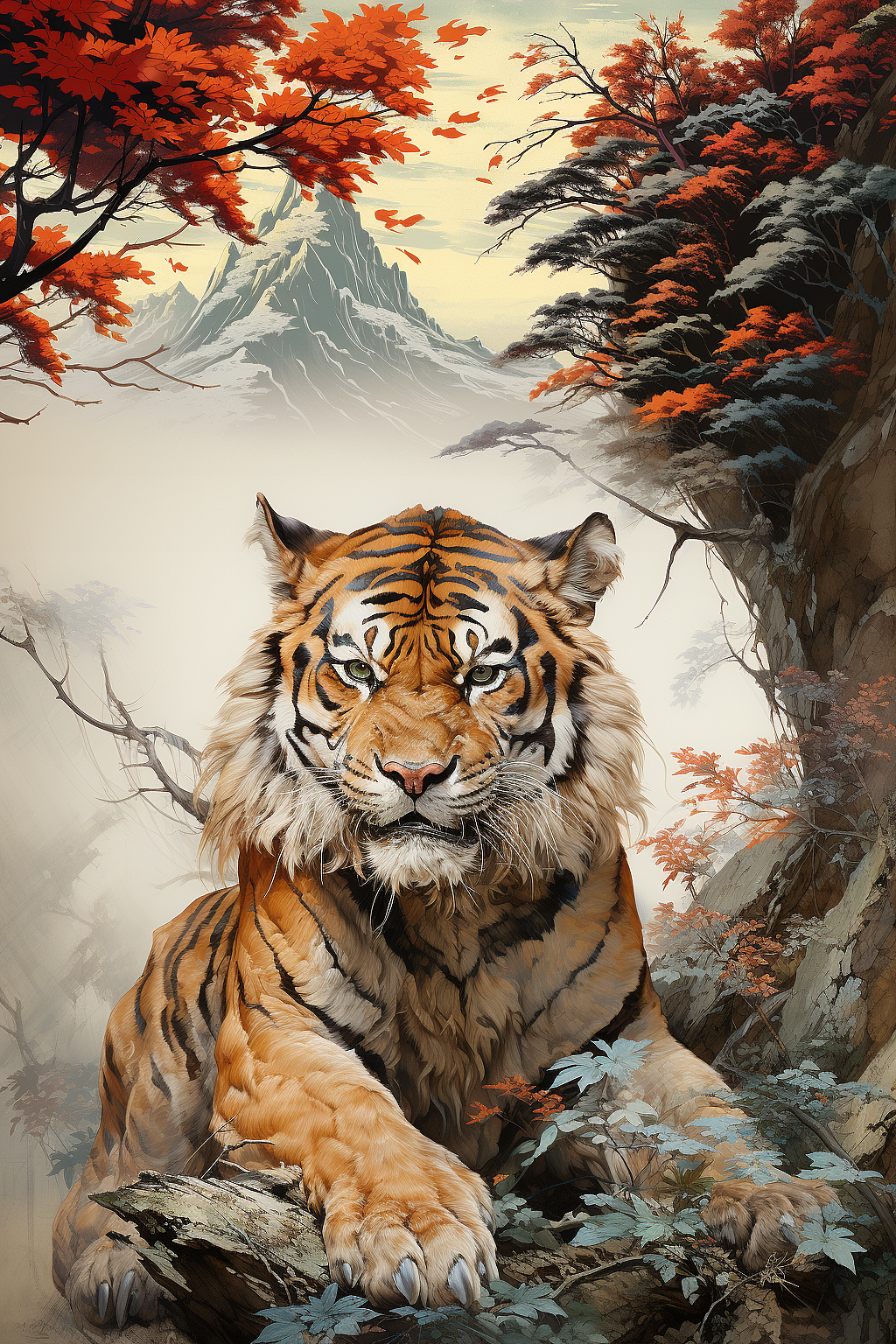 百獸之王（圖ZMzUyODc1ODAw） - 圖案 - 站酷設(shè)計師創(chuàng)美客神秘島原創(chuàng)素材 - 站酷ZCOOL