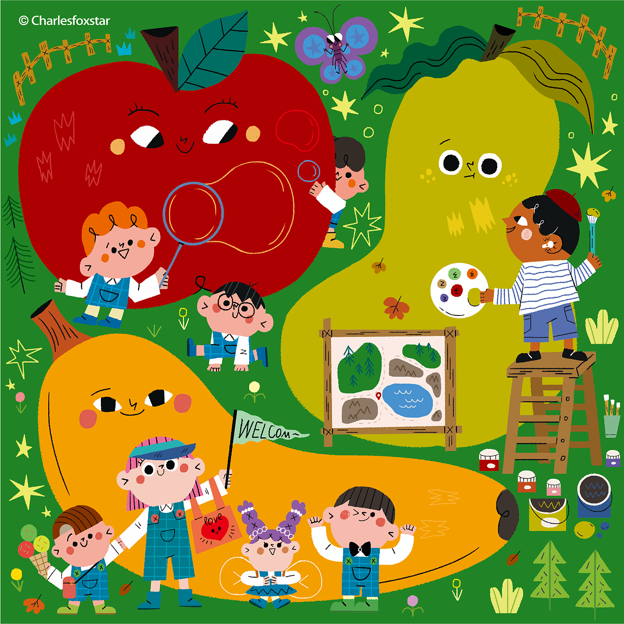 孩子赠与的灵感