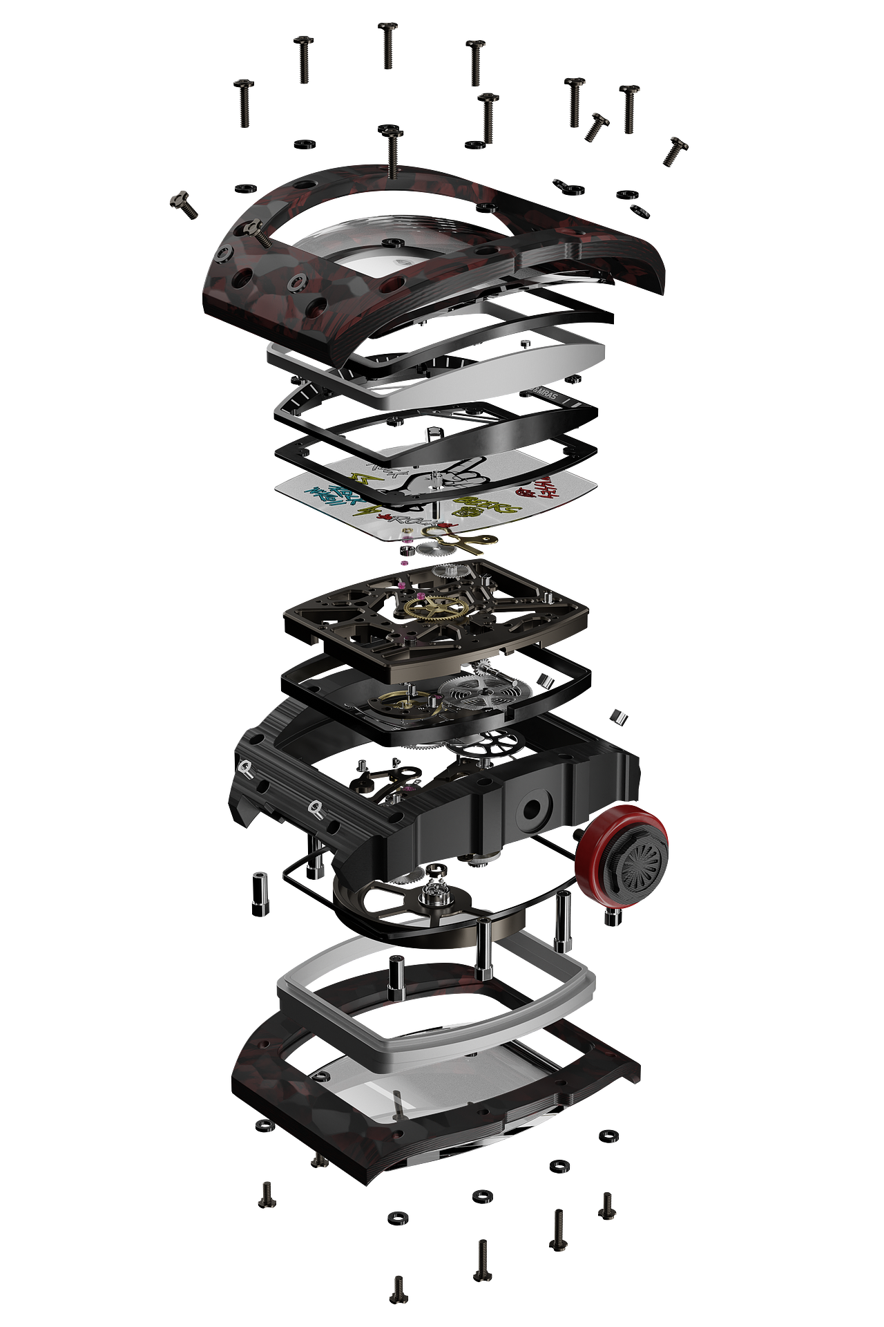 近期肝的一些机械手表动画