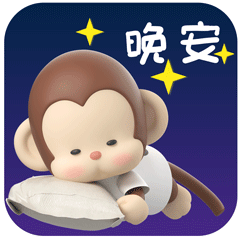 LuckyMonkey3d表情包（图ZMzMwMTM1OTM2） - IP形象 - 站酷设计师瘦鱼567原创素材 - 站酷ZCOOL
