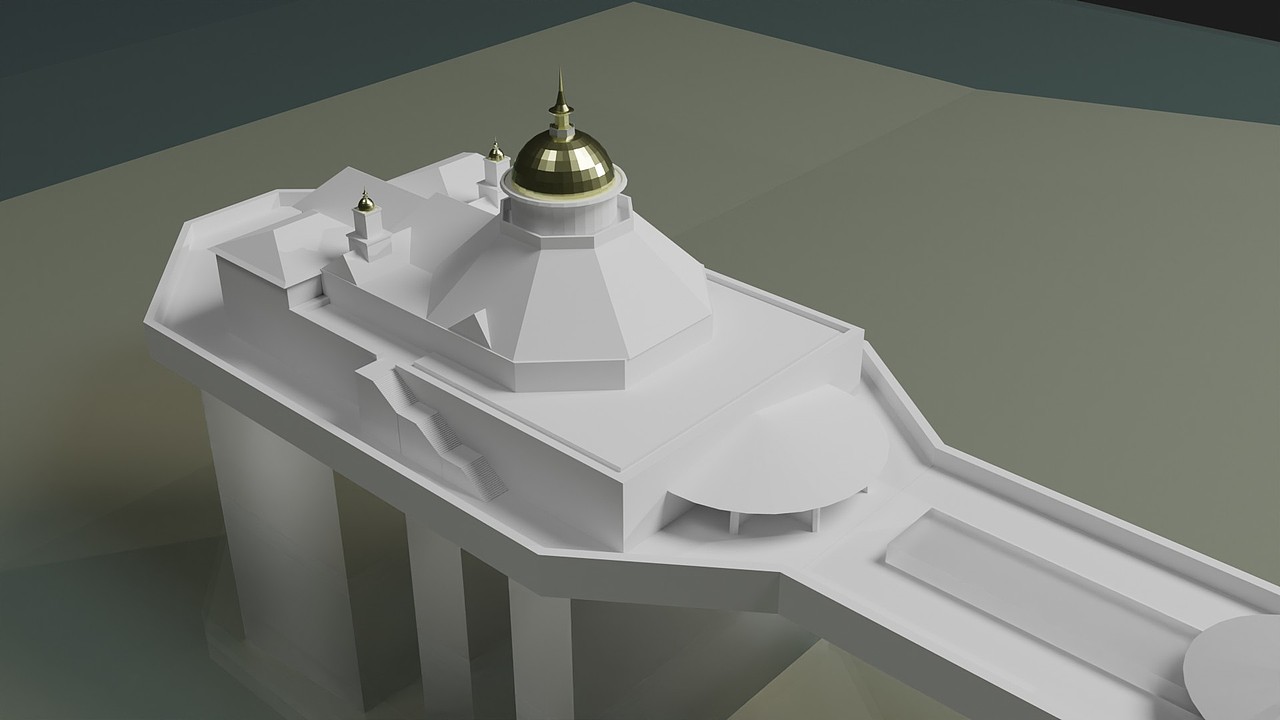 3D works-Eastbourne Attractions（图ZMzU3NzAyMjY0） - 建筑/空间 - 站酷设计师SleepyJoe原创素材 - 站酷ZCOOL