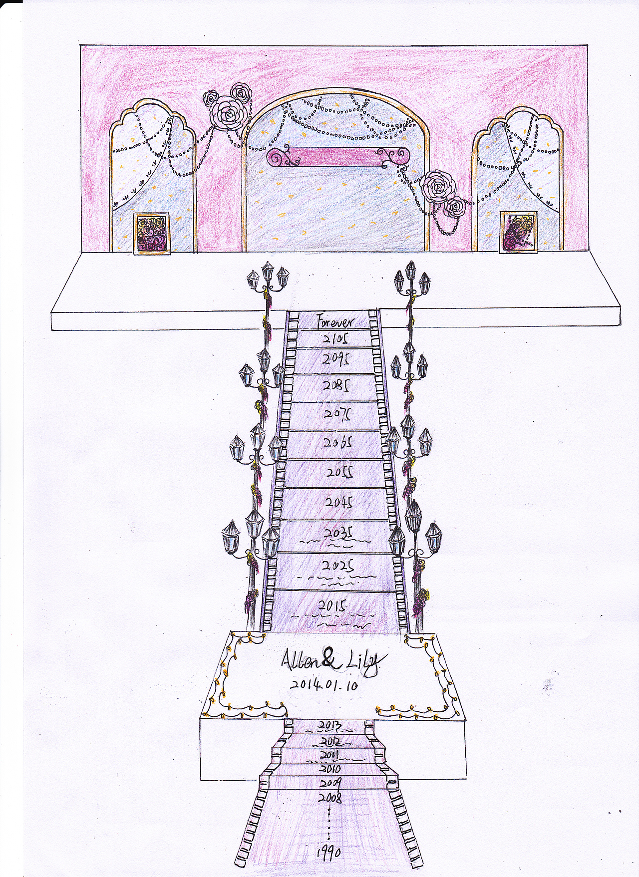 2014 婚庆手绘图