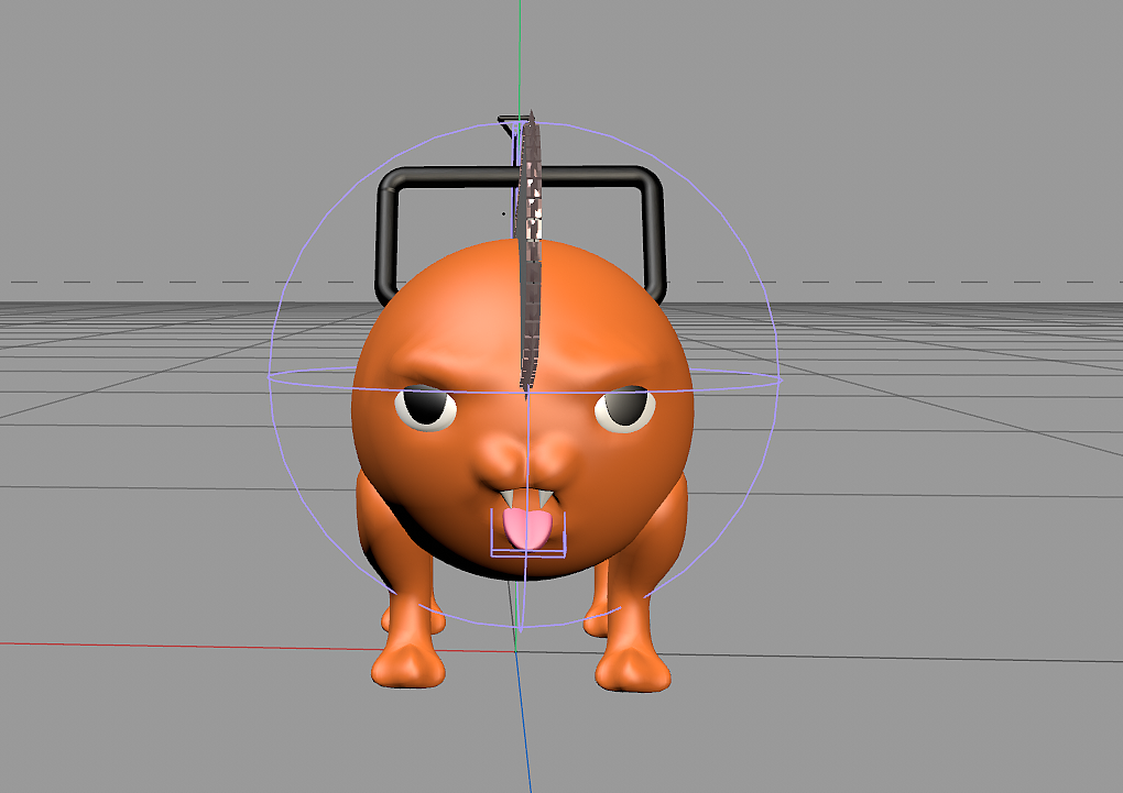 电锯人波奇塔C4D建模（图ZMzIxMjczODI0） - 动画/影视 - 站酷设计师青山入怀原创素材 - 站酷ZCOOL