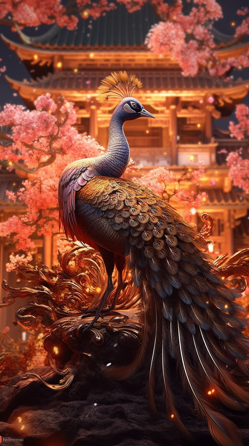 中国古代神兽系列-凤凰（图ZMzQ0ODM1MjU2） - 创作习作 - 站酷设计师艺舟1014原创素材 - 站酷ZCOOL