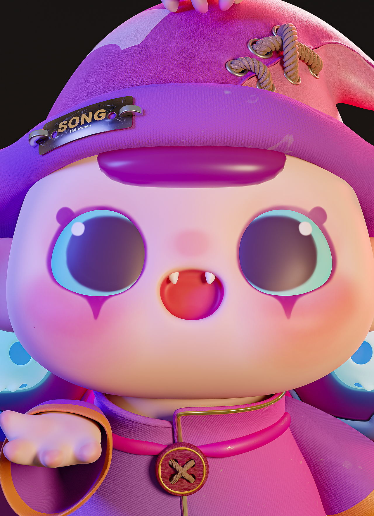 万圣节Ip设计 ฅʕ•̫͡•ʔฅ球球（图ZMzE5NjI5OTA0） - IP形象 - 站酷设计师宋七点点原创素材 - 站酷ZCOOL