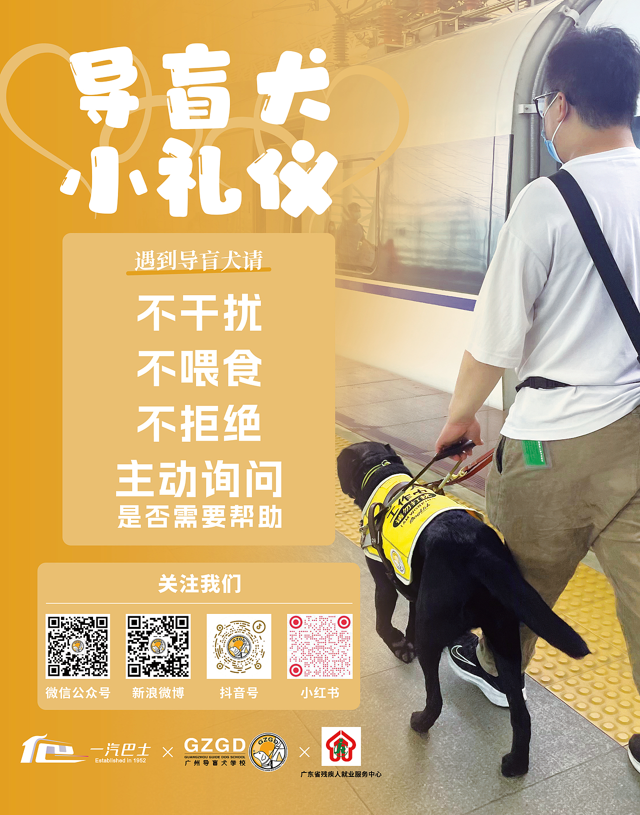 国际导盲犬日 导盲犬主题公交车设计设计