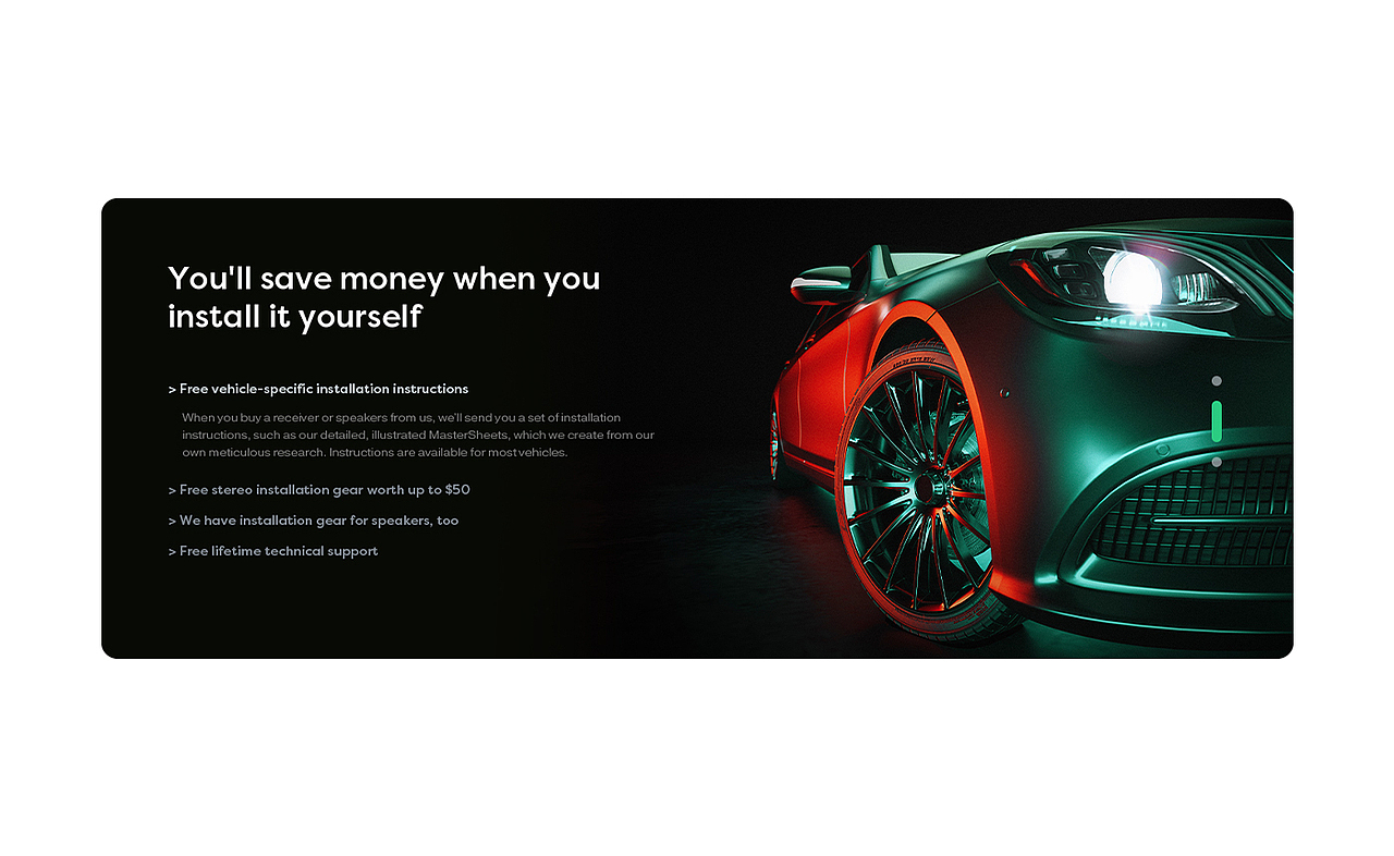 企业官网｜汽车液晶显示器（图ZMzA1NjU3NTA0） - 企业官网 - 站酷设计师搞网站的凯雯老师原创素材 - 站酷ZCOOL