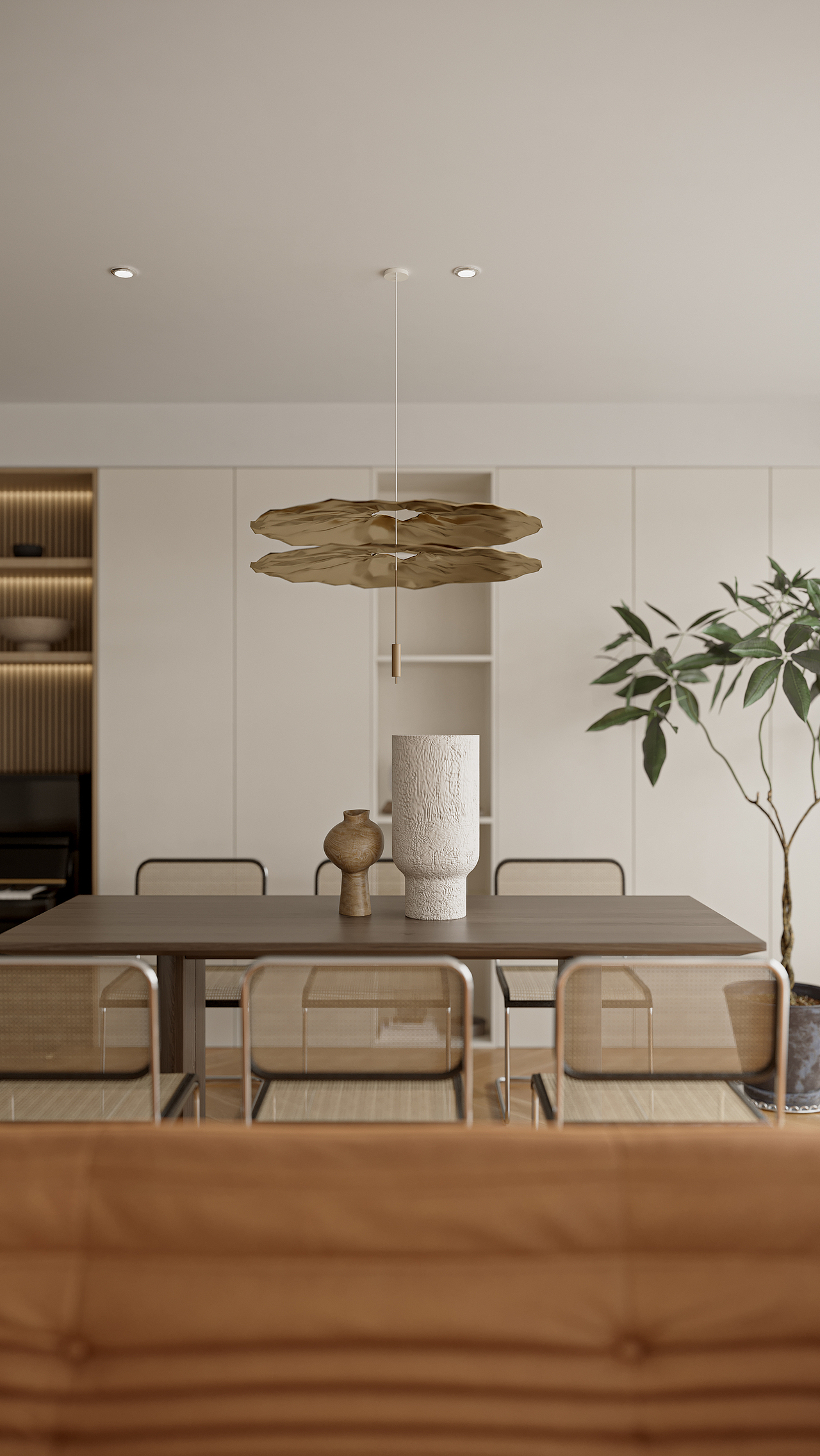 现代原木风格工作图