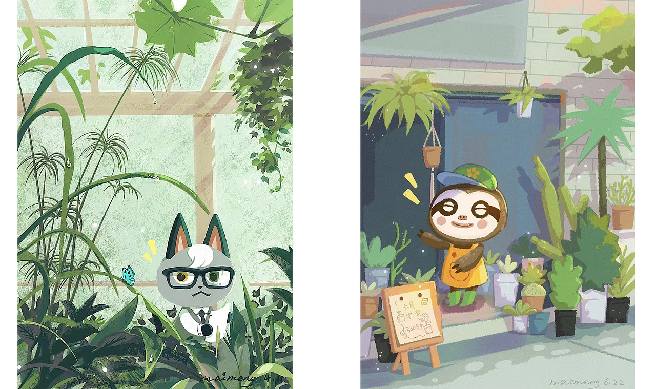 因为年初有了游戏机之后
沉迷在了动森的世界里<br>有时候真的会感慨<br>怎么会有这么治愈的游戏!