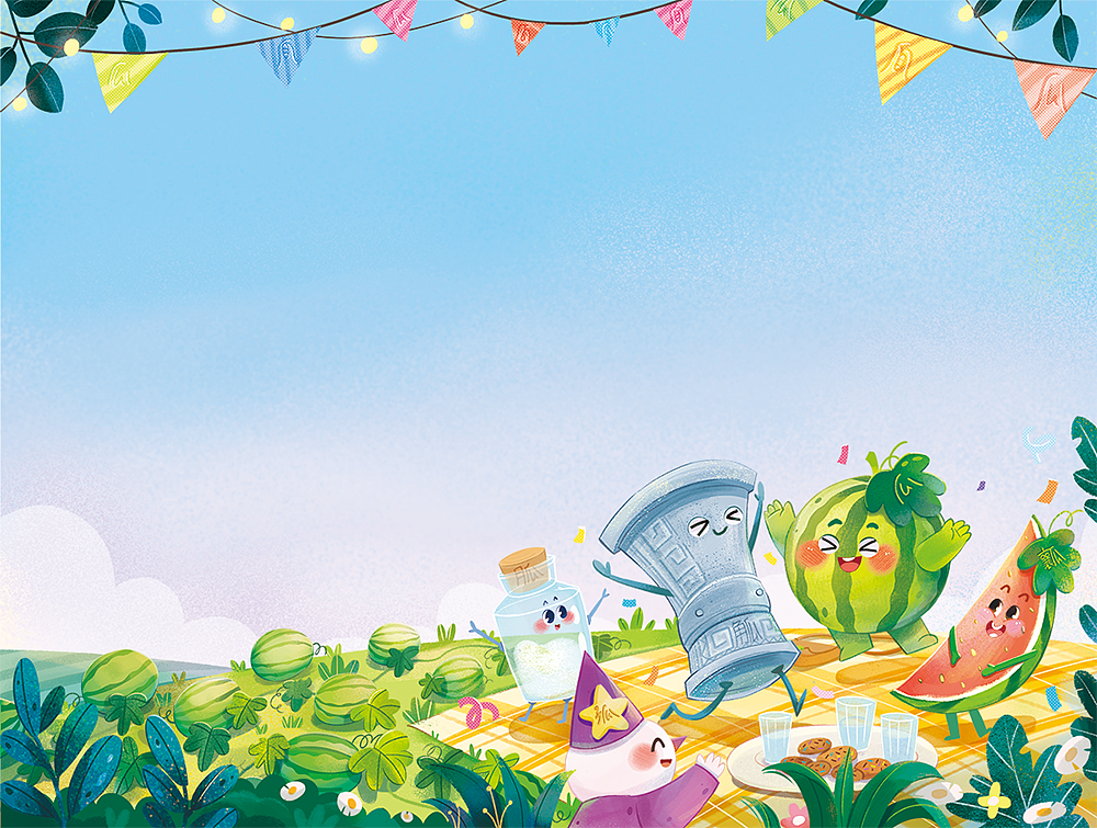 儿童期刊杂志插图1（图ZMzQ4NTYxMDM2） - 儿童插画 - 站酷设计师可达丫原创素材 - 站酷ZCOOL