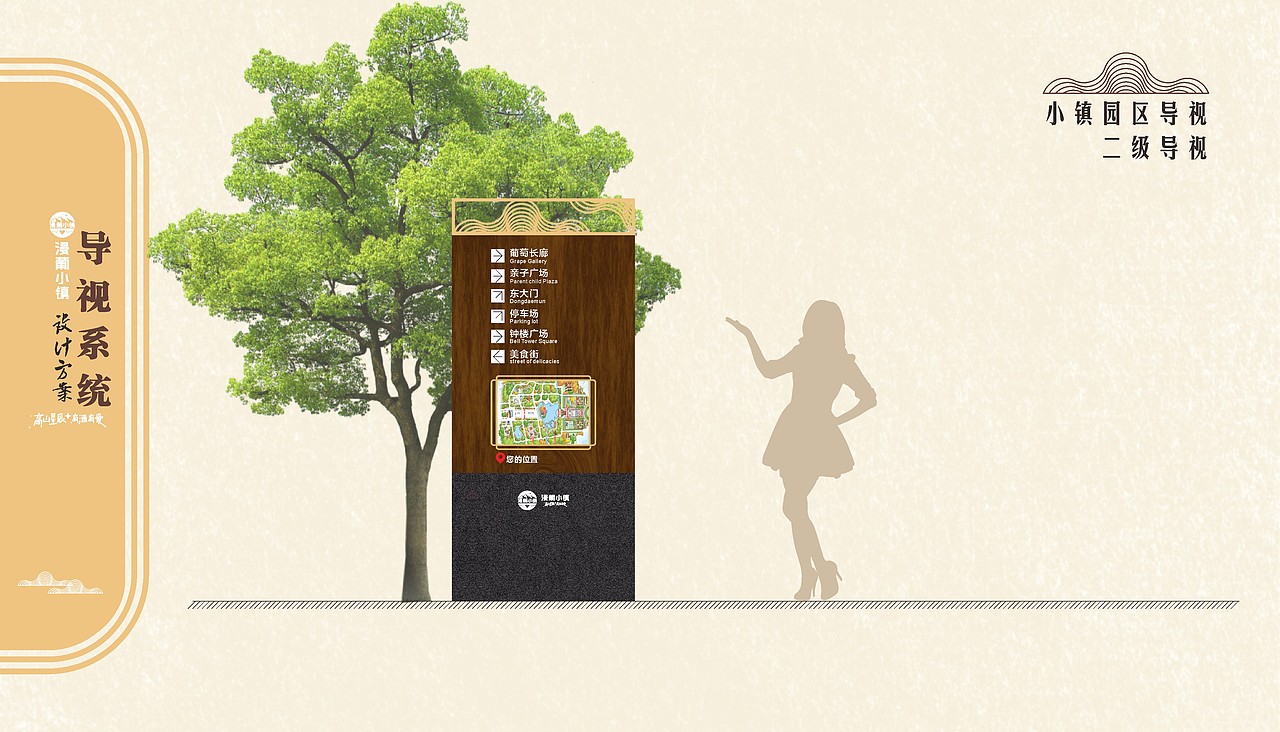 漫葡小镇导视设计稿