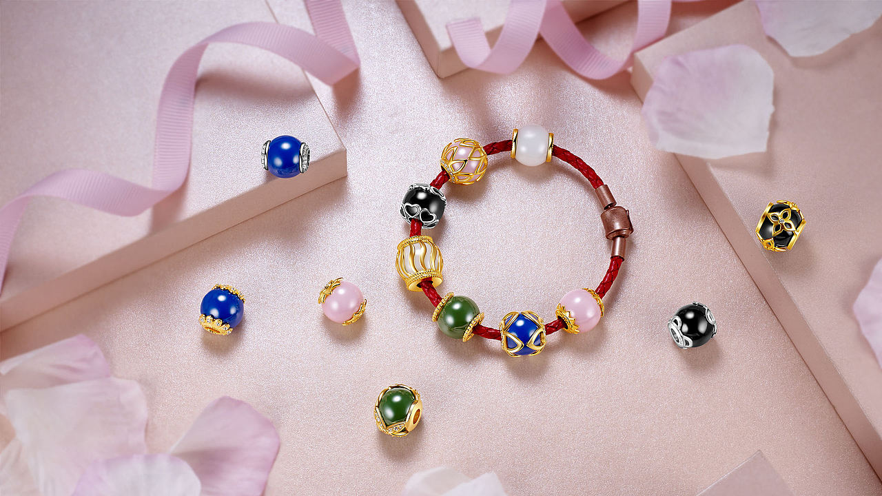 首饰场景精修作品