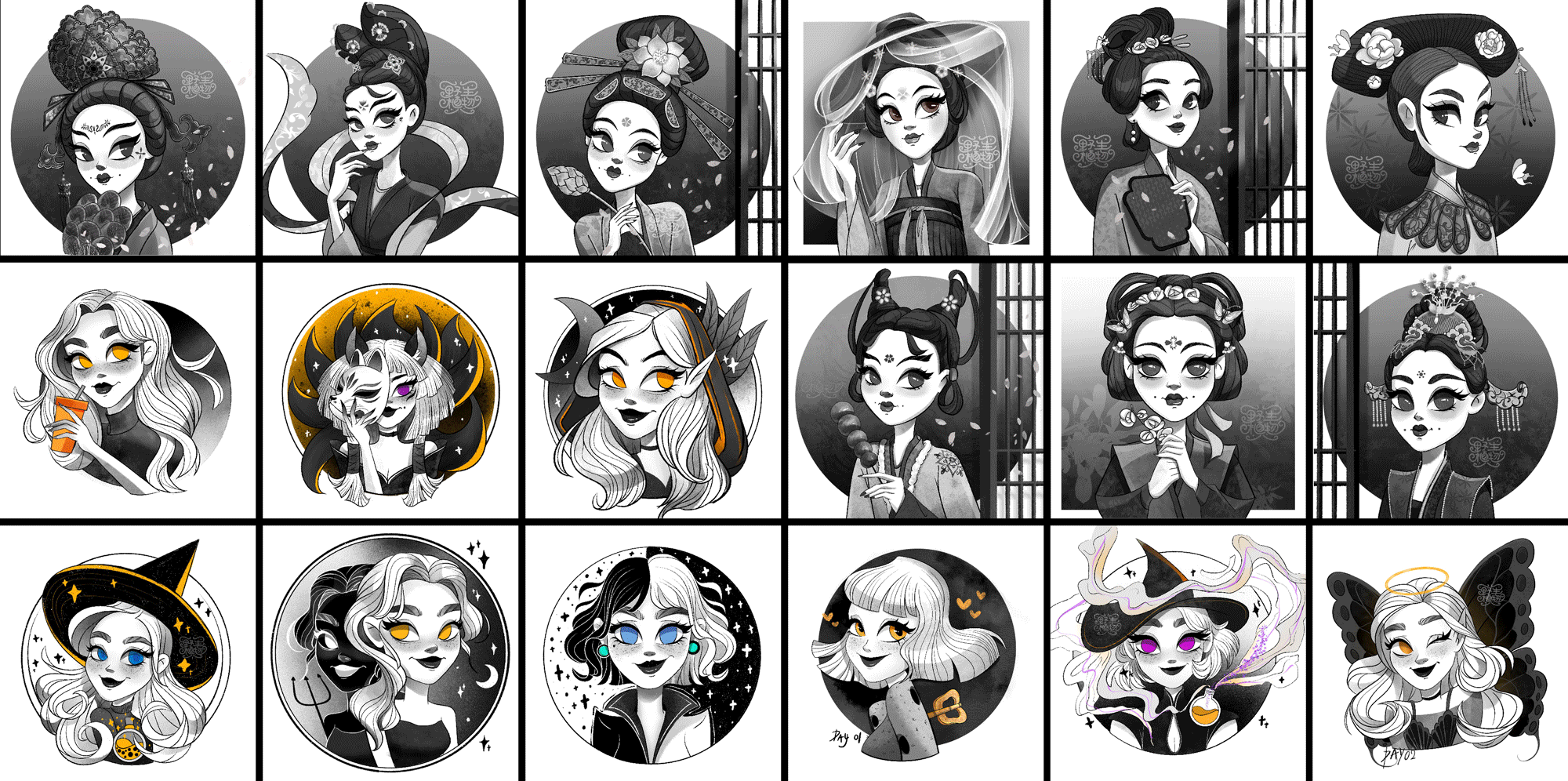 我的女孩|剪纸插画人物系列-AR(图ZMzIyMDM0MzMy) - 艺术插画 - 站酷设计师野生植物Y原创素材 - 站酷ZCOOL