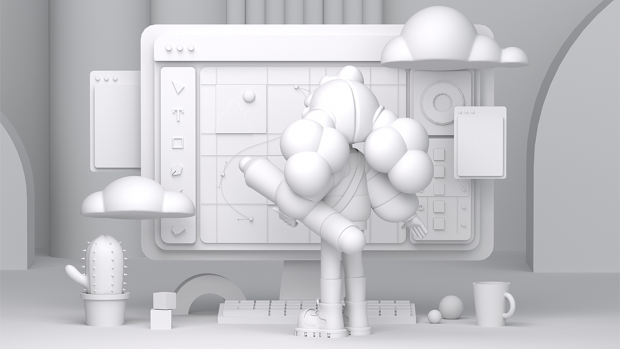 设计界小学生-个人IP形象设计