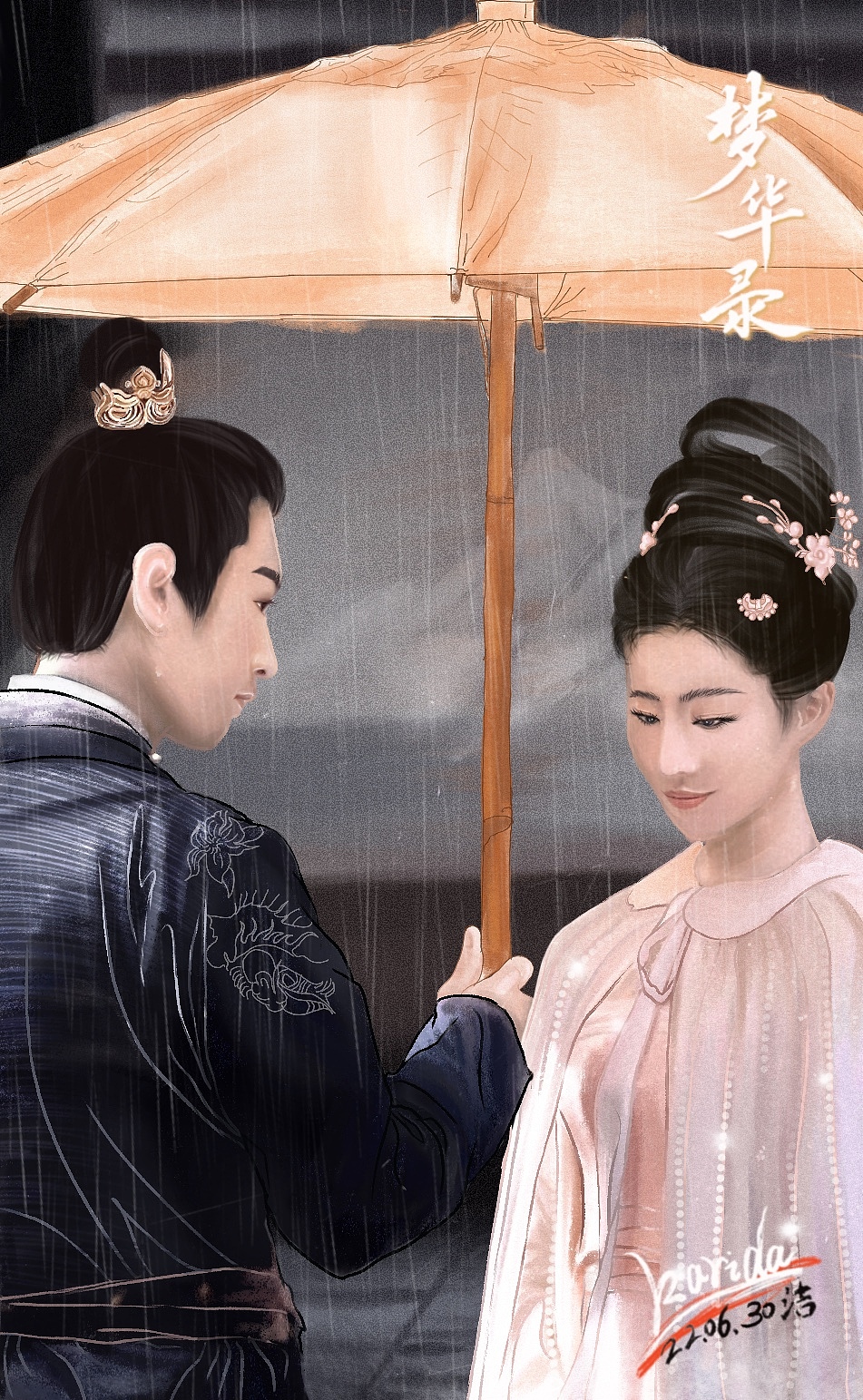 梦华录-顾盼生辉（图ZMzA3MDIzNjk2） - 创作习作 - 站酷设计师karida5原创素材 - 站酷ZCOOL