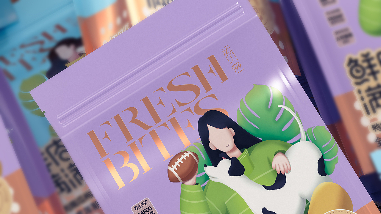 宠物食品包装设计（图ZMzAyNjQ3ODY0） - 包装 - 站酷设计师排沙原创素材 - 站酷ZCOOL