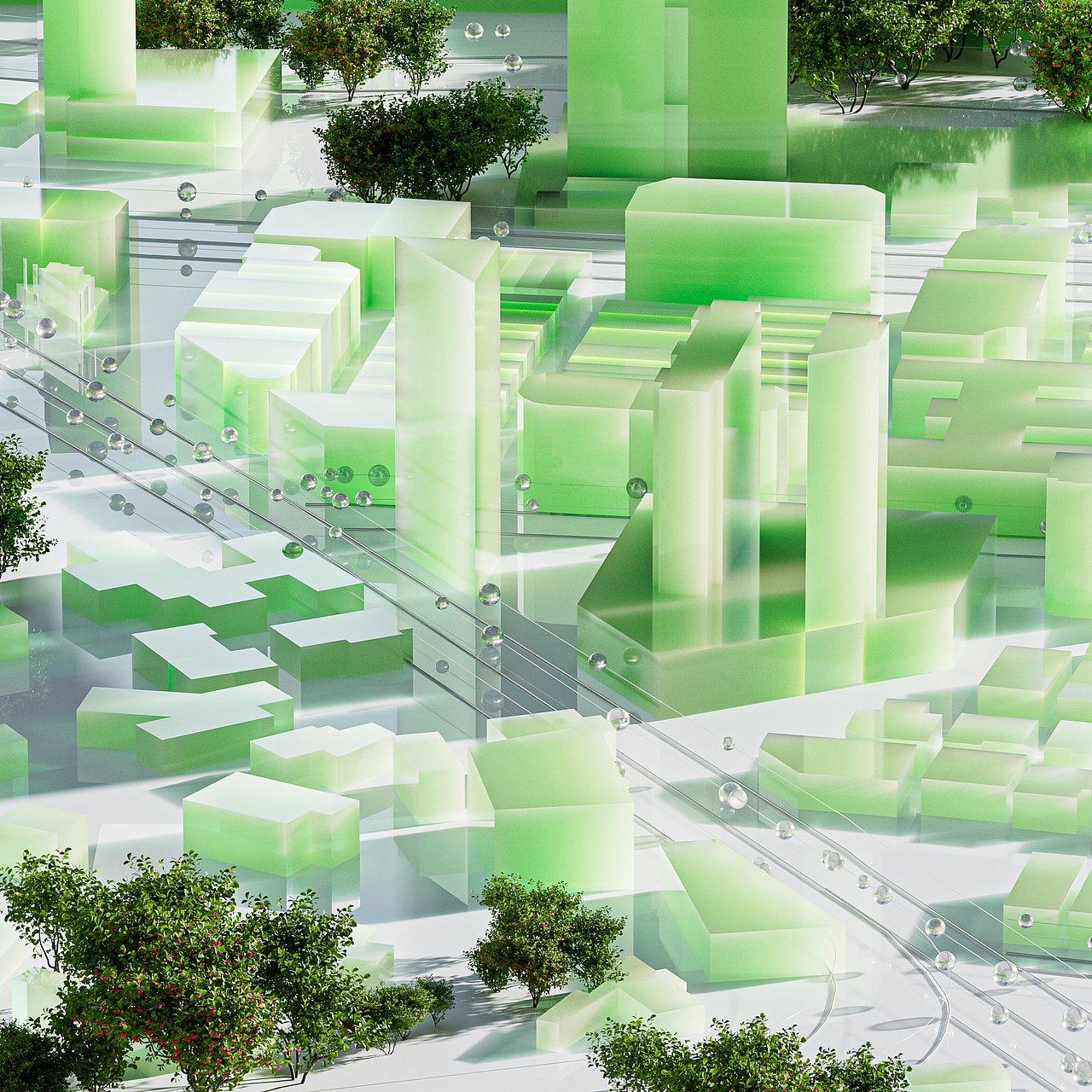 一些官网主视觉动态KV场景