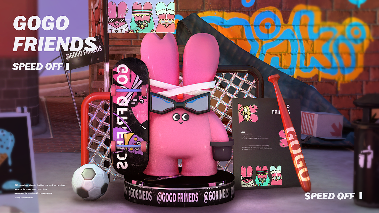 GOGO FRIENDS | 潮玩IP形象设计（图ZMzUwMDk2NDEy） - IP形象 - 站酷设计师公鸡喔喔原创素材 - 站酷ZCOOL