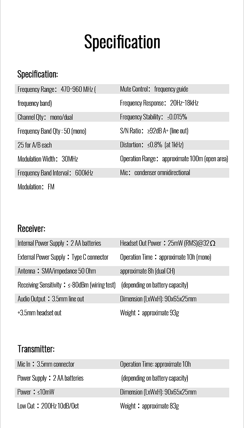 TAKSTAR SGC-200W主图和详情图