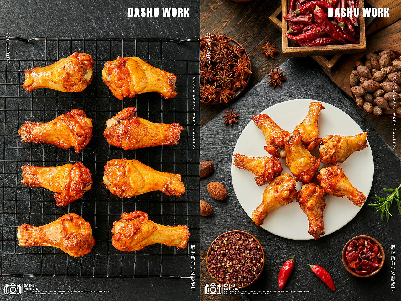 卤鸡翅根|卤小鸡腿|卤味