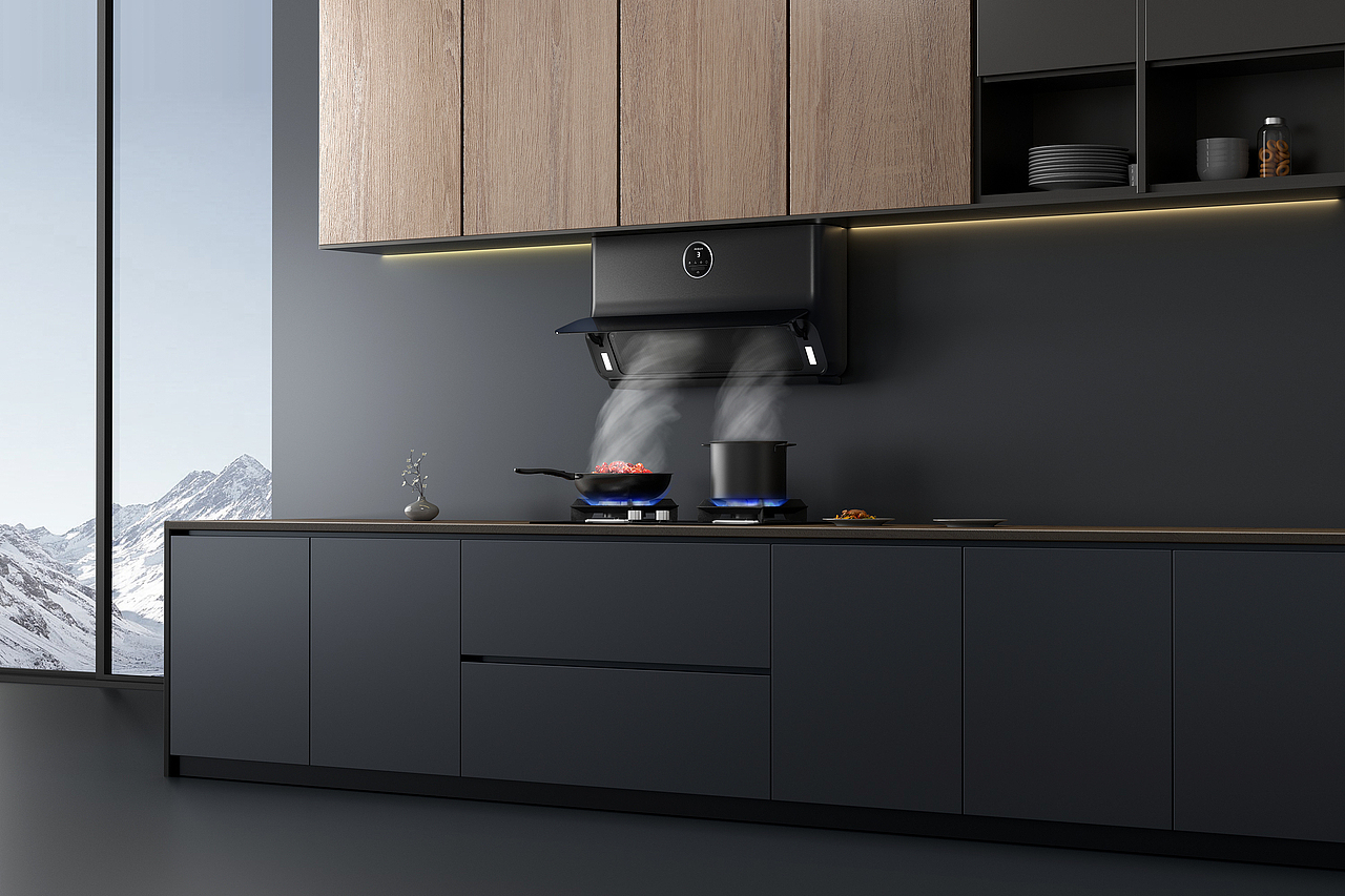 老板电器的一些渲染图+倒计时（图ZMzIyMDk1OTM2） - 场景 - 站酷设计师鹰木视觉原创素材 - 站酷ZCOOL