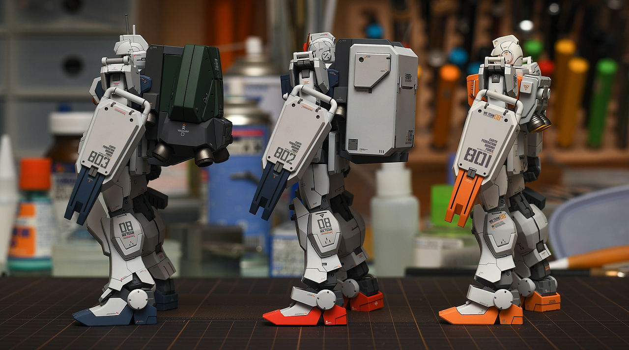 科幻模型设计制作｜《HG 08MS小队》附改造过程（图ZMzIwNjc4MjA4） - 手办/模玩 - 站酷设计师逍遥2003原创素材 - 站酷ZCOOL