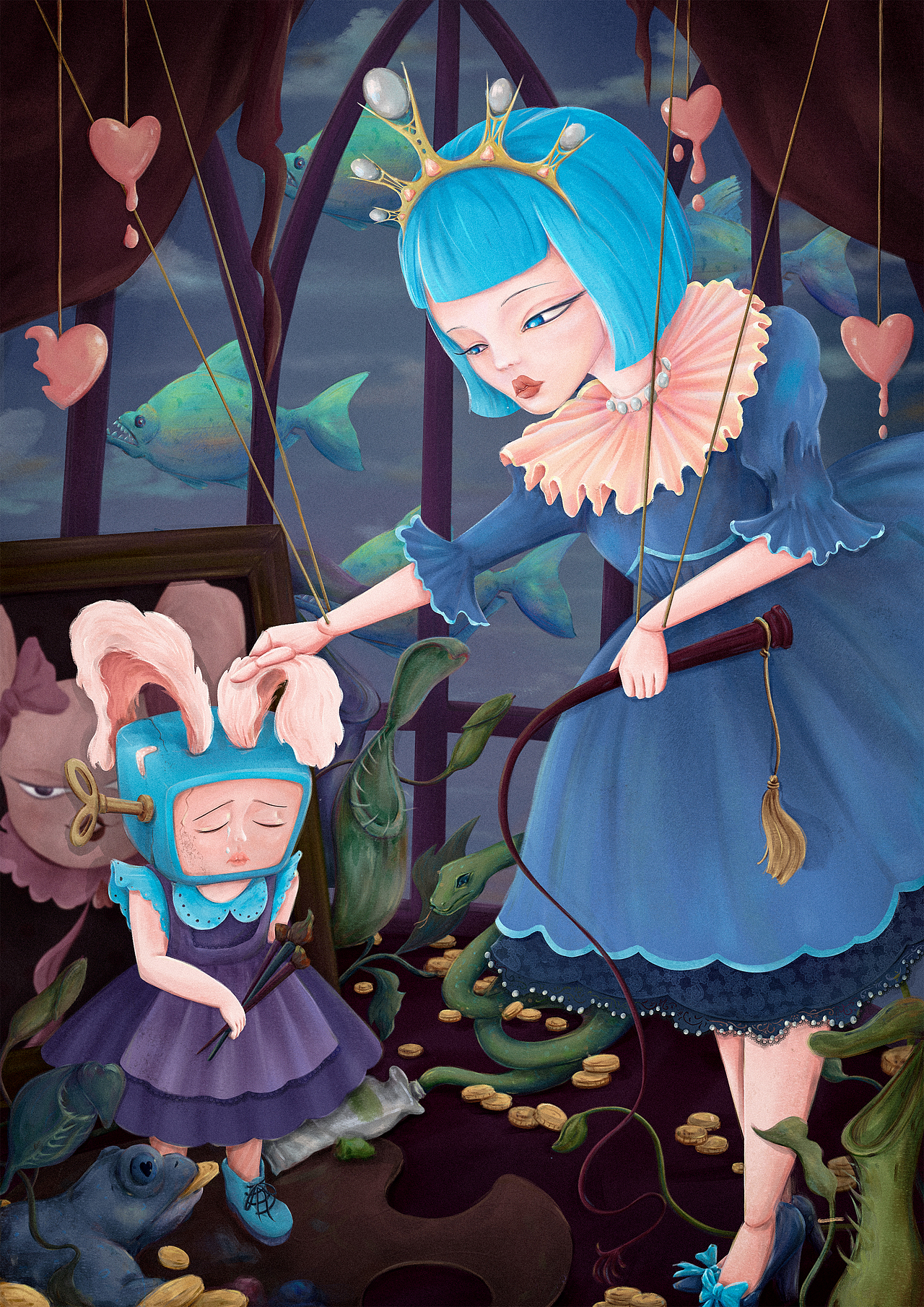 复古怪诞风·压 PRESSURE