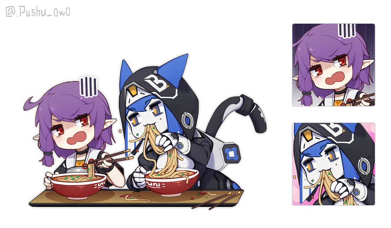 吃面（图ZMzIxMTA5OTYw） - 创作习作 - 站酷设计师葡鼠原创素材 - 站酷ZCOOL