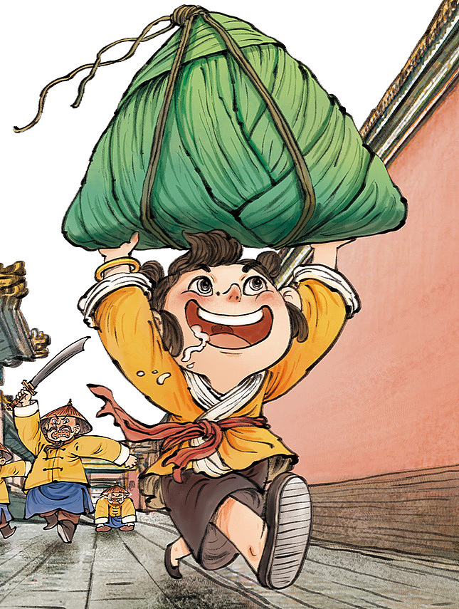 故宫大冒险系列绘本插画