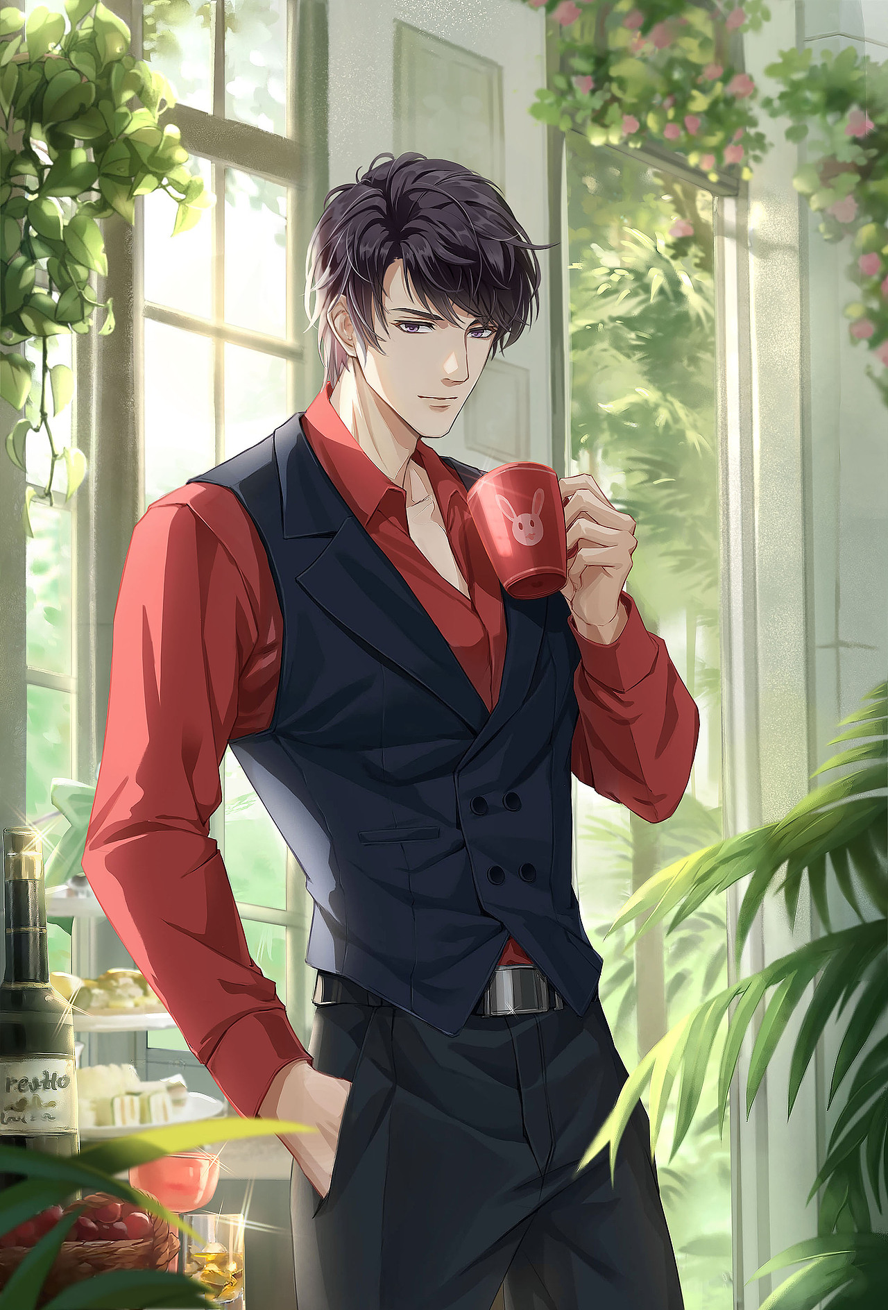 半身插图（图ZMzE0MTU4MTIw） - 游戏原画 - 站酷设计师杏仁奶吃片原创素材 - 站酷ZCOOL
