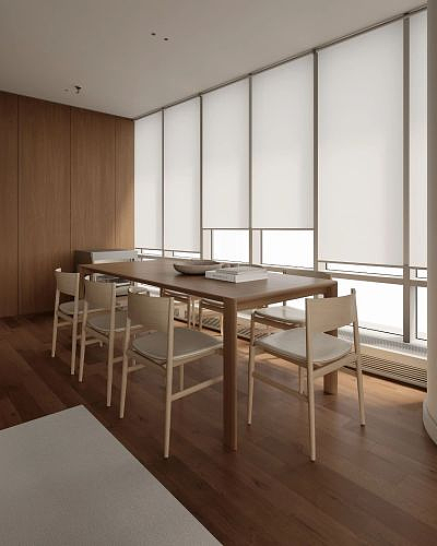 家装案例赏析——180㎡极简风大平层